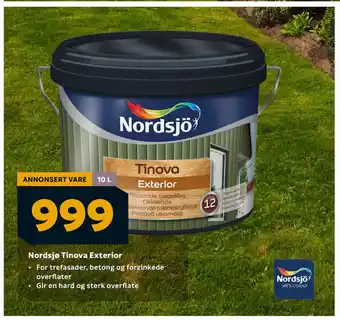 Megaflis Nordsjø Tinova Exterior tilbud