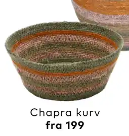 Skeidar Chapra kurv tilbud
