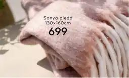 Skeidar Sanya pledd 130x160cm tilbud