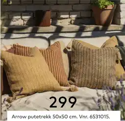 Skeidar Arrow putetrekk 50x50 cm tilbud