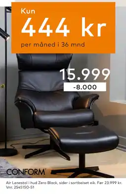 Skeidar Air Lenestol tilbud