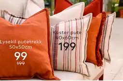 Skeidar Koster pute 40x60cm tilbud