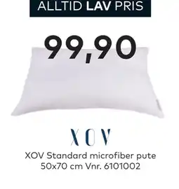 Skeidar XOV Standard microfiber pute tilbud