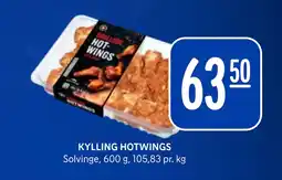 Rema 1000 KYLLING HOTWINGS tilbud