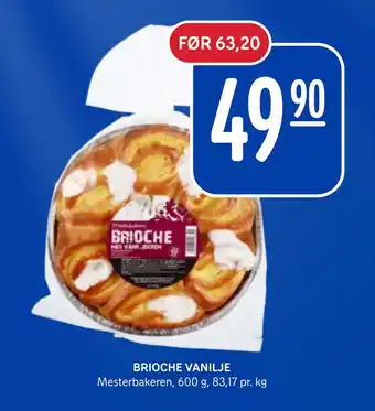 Rema 1000 BRIOCHE VANILJE tilbud