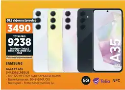 POWER GALAXY A35. SMA356BLBBEUB tilbud