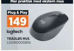 POWER TRÅDLØS MUS tilbud