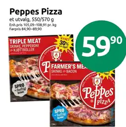 Joker Peppes pizza farmers meat pizza tilbud