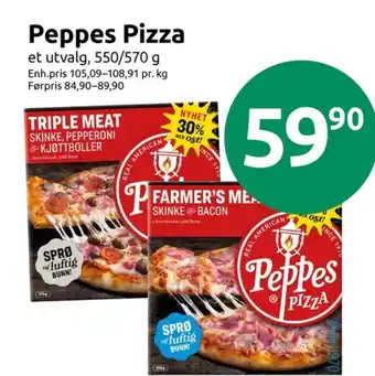 Joker Peppes pizza farmers meat pizza tilbud