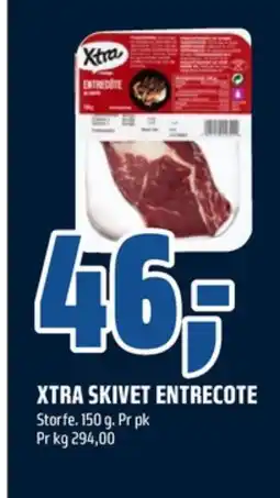 Coop Obs Xtra entrecôte tilbud