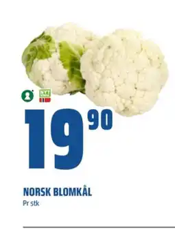 Coop Obs Ukjent blomkål tilbud