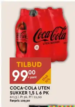 Coop Mega Coca-cola zero coca cola zero tilbud