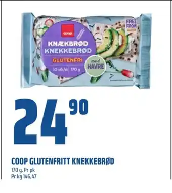 Coop Obs Coop knekkebrød tilbud