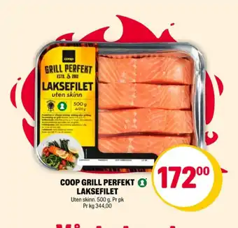 Coop Extra Coop laksefilet tilbud