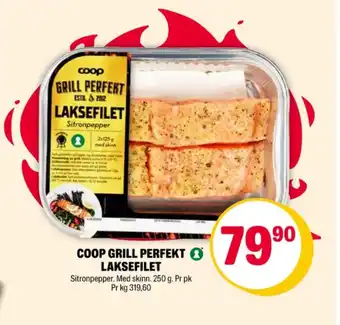 Coop Extra Coop laksefilet tilbud