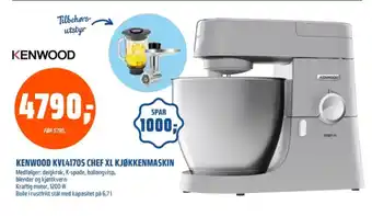 Coop Obs Kenwood kjøkkenmaskin tilbud