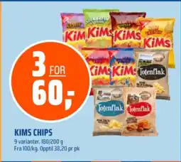 Coop Obs Totenflak chips salta tilbud