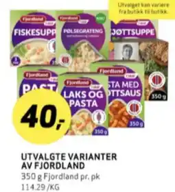 Bunnpris Fjordland fiskesuppe tilbud