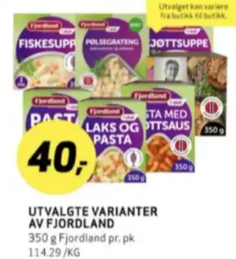 Bunnpris Fjordland fiskesuppe tilbud
