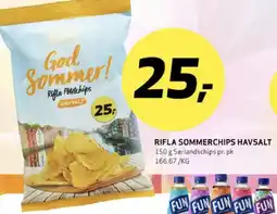 Bunnpris Original chips havsalt tilbud