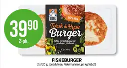 Kiwi Fiskemannen fiskeburger tilbud