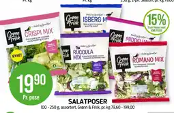 Kiwi Grønn og frisk salat tilbud