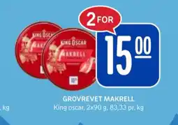 Rema 1000 King oscar makrell tilbud