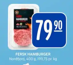Rema 1000 Nordfjord hamburger tilbud
