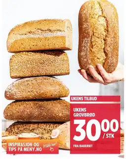 Meny Meny baker brød tilbud