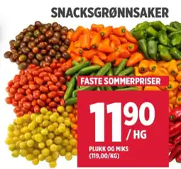 Meny Ukjent grønnsaker tilbud