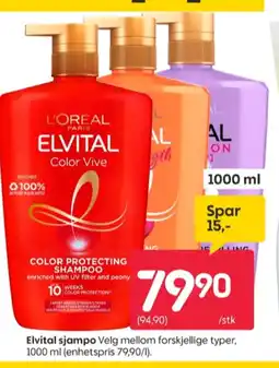 Rusta Elvital shampoo tilbud