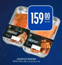 Rema 1000 Rema 1000 laksefilet tilbud
