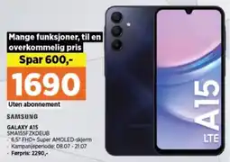 POWER SAMSUNG GALAXY A15 SMA155FZKDEUB tilbud