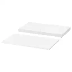 IKEA Nordli Topplate og sokkel, hvit, 80x47 cm tilbud