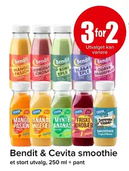 Eurospar Bendit & Cevita smoothie tilbud