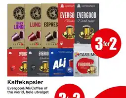 Eurospar Kaffekapsler tilbud