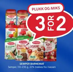 SEMPER BARNEMAT