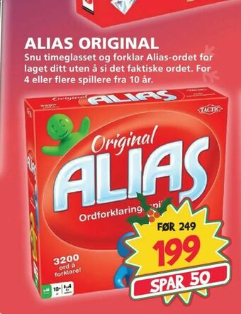 Extra Leker Alias original tilbud
