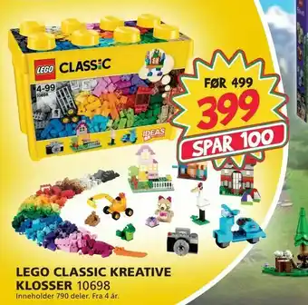 Extra Leker Lego classic kreative klosser tilbud