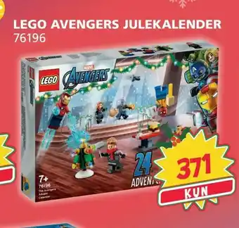 Extra Leker Lego avengers julekalender tilbud