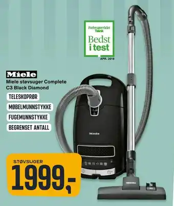 Skousen Miele støvsuger Complete C3 Black Diamond tilbud