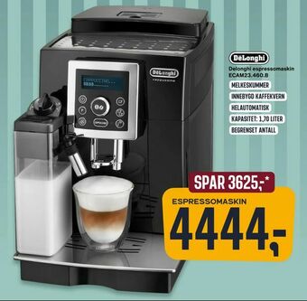 Skousen Delonghi espressomaskin ECAM23460.B tilbud