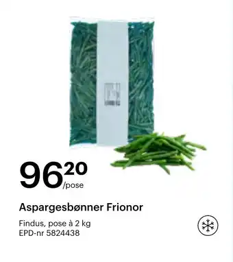 Storcash Aspargesbønner Frionor tilbud