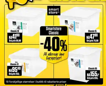 Europris Smartstore Classic tilbud