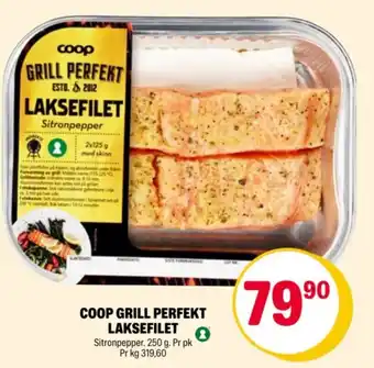 Coop Extra COOP GRILL PERFEKT LAKSEFILET tilbud