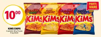 Coop Extra KIMS CHIPS tilbud