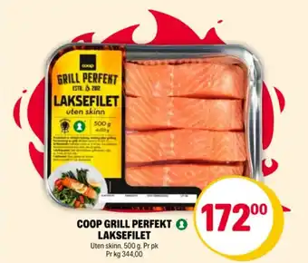 Coop Extra COOP GRILL PERFEKT LAKSEFILET tilbud