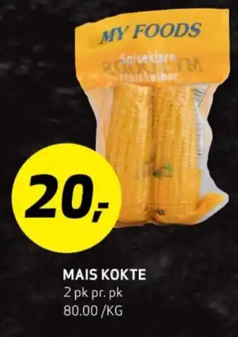 Bunnpris MAIS KOKTE tilbud