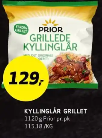 Bunnpris KYLLINGLÅR GRILLET tilbud