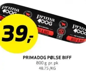 Bunnpris PRIMADOG PØLSE BIFF tilbud